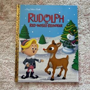 Rudolph the Red-Nosed Reindeer Book by a Big Golden book